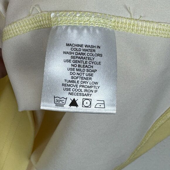 Bobby Jones Performance 1/4 Zip Pullover Viking Size 2XL Yellow Long Sleeve - Picture 4 of 7